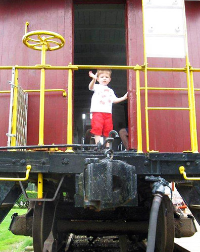 All Aboard on the Caboose